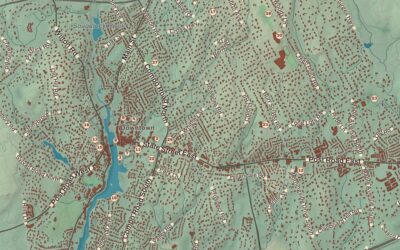 Beautifully Detailed Map of Westport, Connecticut