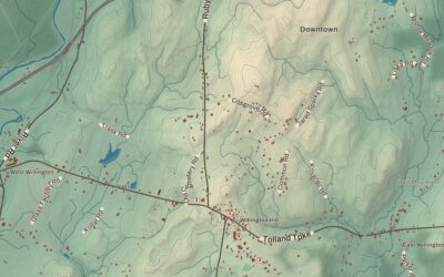 Beautifully Detailed Map of Willington, Connecticut