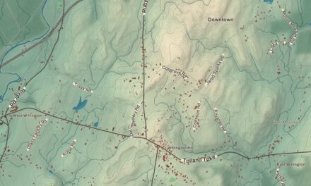 Beautifully Detailed Map of Willington, Connecticut