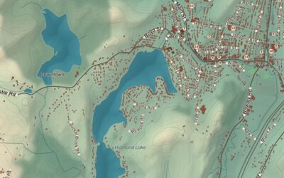 Beautifully Detailed Map of Winchester, Connecticut