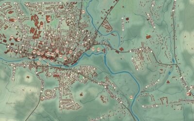 Beautifully Detailed Map of Windham, Connecticut