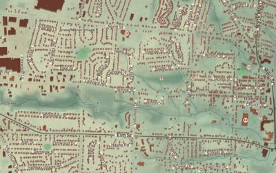 Beautifully Detailed Map of Windsor Locks, Connecticut