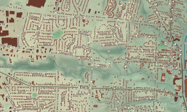 Beautifully Detailed Map of Windsor Locks, Connecticut