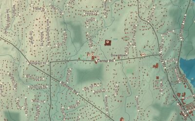 Beautifully Detailed Map of Woodbridge, Connecticut