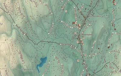 Beautifully Detailed Map of Woodbury, Connecticut