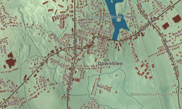 Beautifully Detailed Map of Abington, Massachusetts