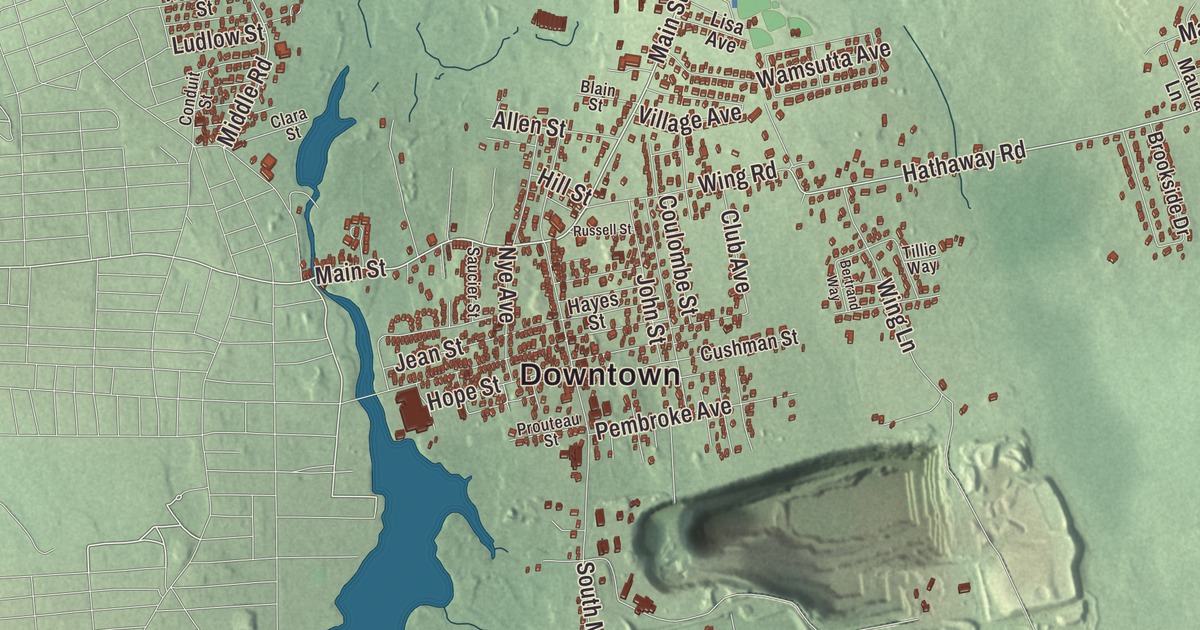 Beautifully Detailed Map of Acushnet, Massachusetts