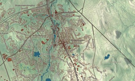 Beautifully Detailed Map of Andover, Massachusetts