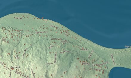 Beautifully Detailed Map of Aquinnah, Massachusetts