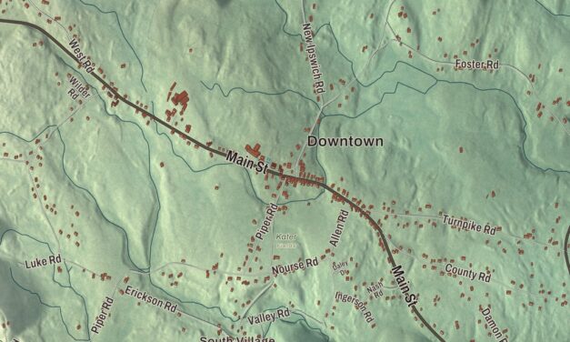 Beautifully Detailed Map of Ashby, Massachusetts