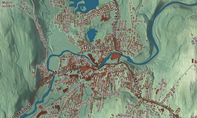 Beautifully Detailed Map of Athol, Massachusetts