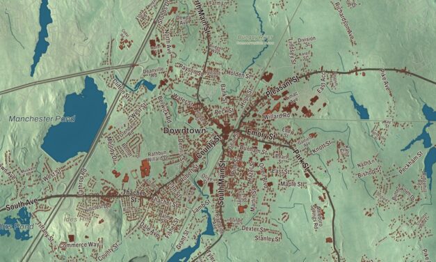 Beautifully Detailed Map of Attleboro, Massachusetts