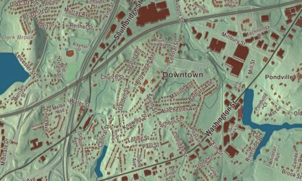 Beautifully Detailed Map of Auburn, Massachusetts