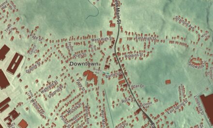 Beautifully Detailed Map of Avon, Massachusetts
