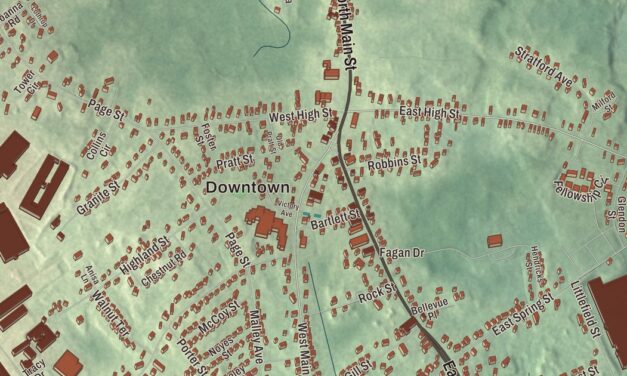 Beautifully Detailed Map of Avon, Massachusetts