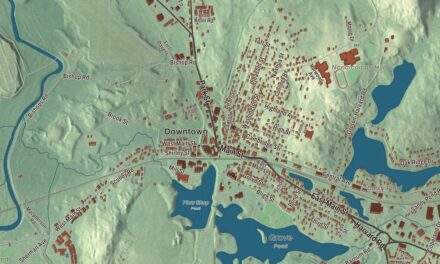 Beautifully Detailed Map of Ayer, Massachusetts