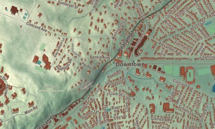 Beautifully Detailed Map of Belmont, Massachusetts