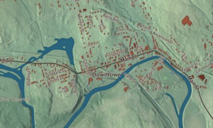 Beautifully Detailed Map of Blackstone, Massachusetts
