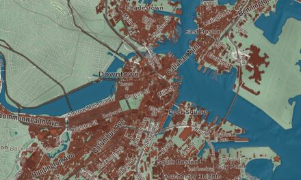 Beautifully Detailed Map of Boston, Massachusetts