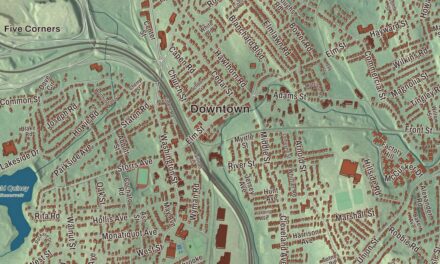 Beautifully Detailed Map of Braintree, Massachusetts
