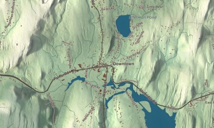 Beautifully Detailed Map of Brimfield, Massachusetts