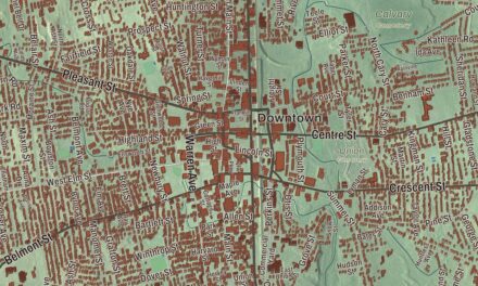 Beautifully Detailed Map of Brockton, Massachusetts