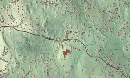 Beautifully Detailed Map of Carlisle, Massachusetts