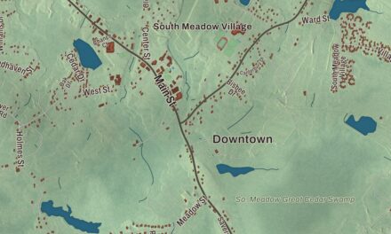 Beautifully Detailed Map of Carver, Massachusetts