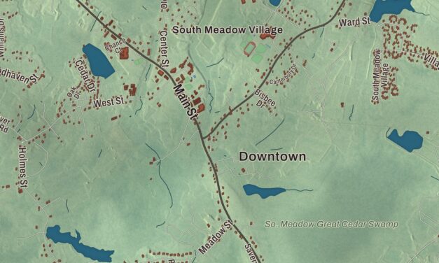 Beautifully Detailed Map of Carver, Massachusetts