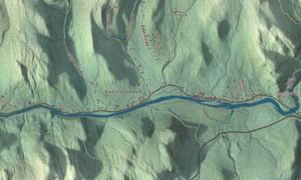Beautifully Detailed Map of Charlemont, Massachusetts