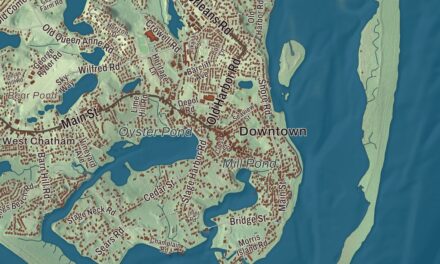 Beautifully Detailed Map of Chatham, Massachusetts