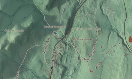 Beautifully Detailed Map of Cheshire, Massachusetts