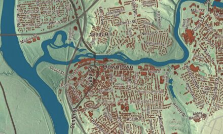Beautifully Detailed Map of Chicopee, Massachusetts