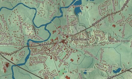 Beautifully Detailed Map of Concord, Massachusetts