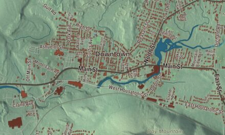 Beautifully Detailed Map of Dalton, Massachusetts