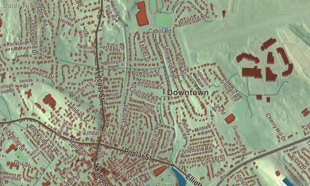 Beautifully Detailed Map of Danvers, Massachusetts