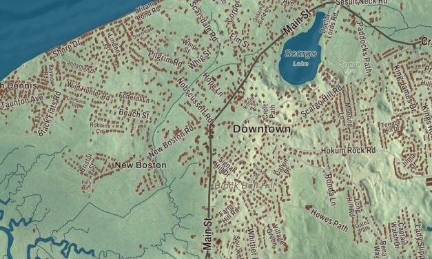 Beautifully Detailed Map of Dennis, Massachusetts