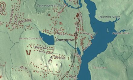 Beautifully Detailed Map of Dighton, Massachusetts