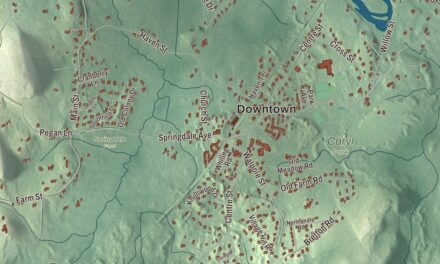 Beautifully Detailed Map of Dover, Massachusetts