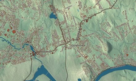 Beautifully Detailed Map of Dracut, Massachusetts