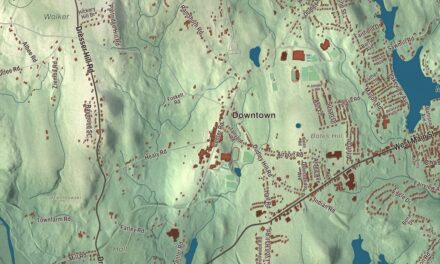 Beautifully Detailed Map of Dudley, Massachusetts