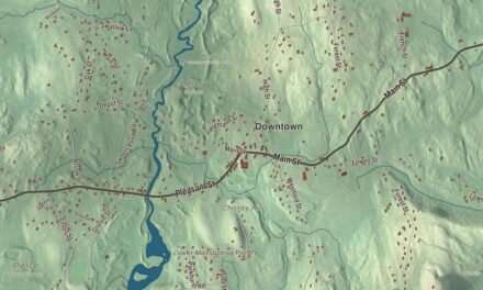 Beautifully Detailed Map of Dunstable, Massachusetts