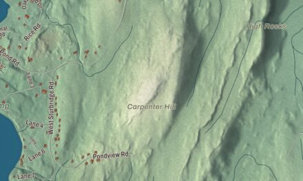 Beautifully Detailed Map of East Brookfield, Massachusetts