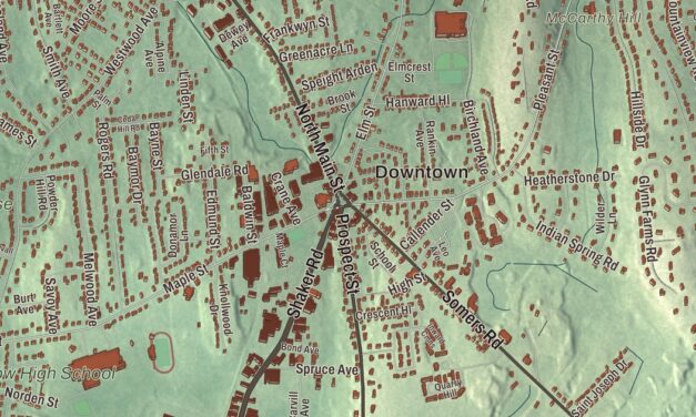 Beautifully Detailed Map of East Longmeadow, Massachusetts