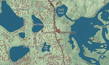 Beautifully Detailed Map of Eastham, Massachusetts