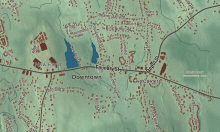 Beautifully Detailed Map of Easton, Massachusetts