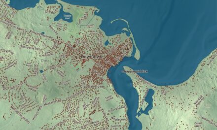 Beautifully Detailed Map of Edgartown, Massachusetts