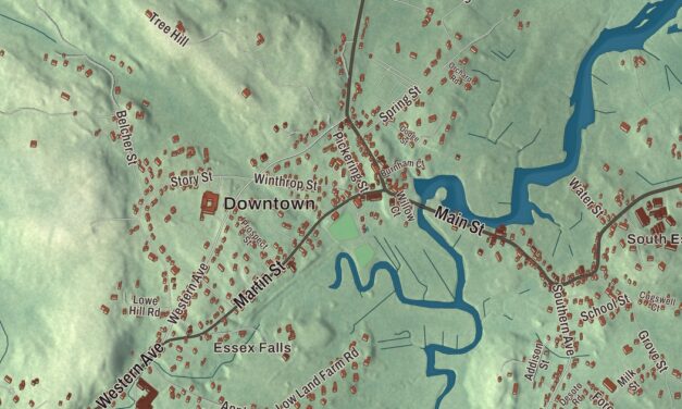 Beautifully Detailed Map of Essex, Massachusetts