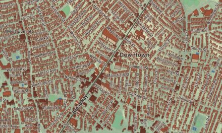 Beautifully Detailed Map of Everett, Massachusetts