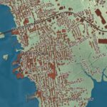 Beautifully Detailed Map of Fairhaven, Massachusetts